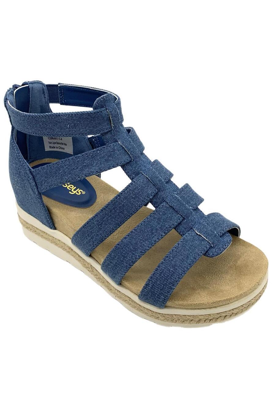 Masseys Women's Blare Sandal Denim Blue - Medium